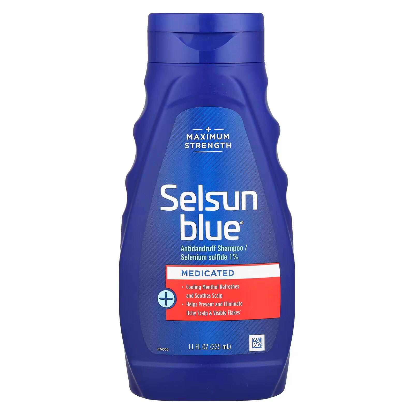 Selsun Blue Scalp Cleansing Shampoo 325ml (11 fl oz) – 1% Selenium Sulfide & Cooling Menthol Flake Control Formula
