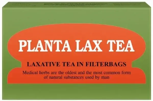 Planta Lax Herbal Botanical Infusion (20 Tea Bags) – Senna, Chamomile & Fennel Caffeine-Free Evening Digestive Comfort Tea