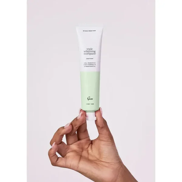Gem Triple Whitening Toothpaste Crisp Mint 100g