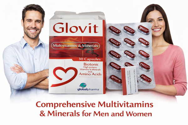 Glovit Multivitamins & Minerals Capsules 30's