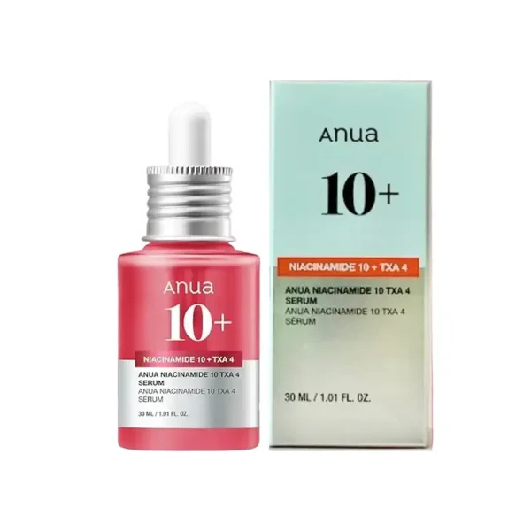 Anua Niacinamide 10% + Tranexamic Acid 4% Facial Serum 30ml – Tone Clarifying & Radiance Serum with Ceramides & Hyaluronic Acid