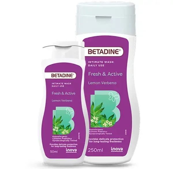 Betadine Feminine Daily Intimate Wash 250ml – Prebiotics Formula