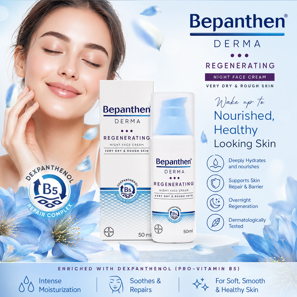 Bepanthen DERMA Regenerating Night Face Cream