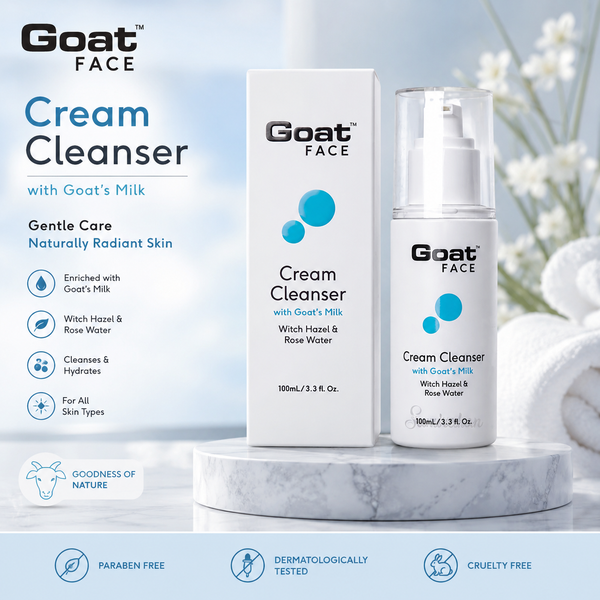 Goat Face Cream Cleanser 100ml