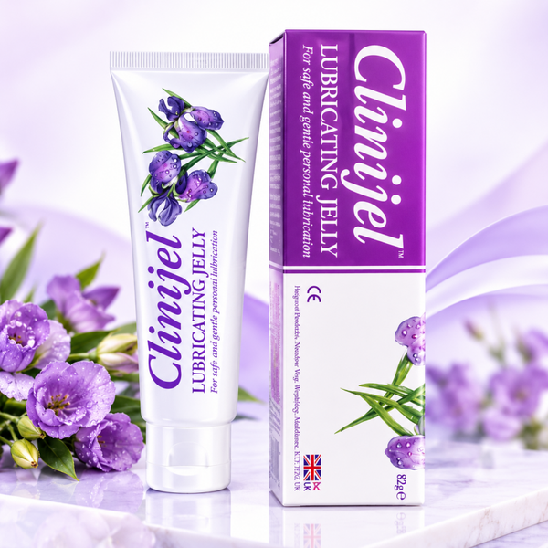Clinijel Water-Based Personal Lubricating Gel(82gram) – Gentle, Fragrance-Free & Water-Soluble Intimate Moisturizer