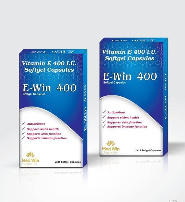 Med Win E-Win 400 Soft Gel Capsules 30S