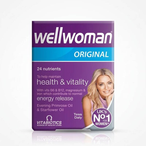Vitabiotics Wellwoman Original Multivitamin Capsules (30s) – Daily Nutritional Support for Women