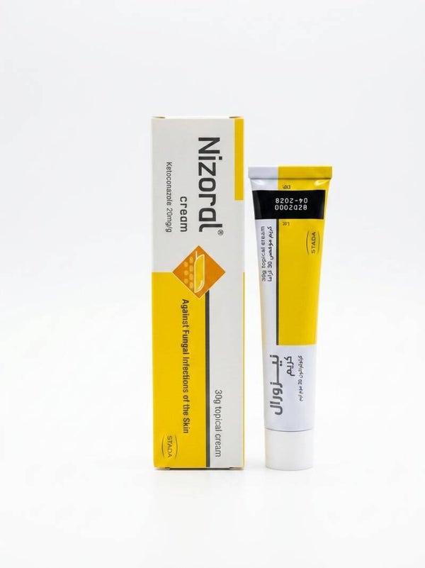 Nizoral 2% Topical Antifungal Cream 30g – Ketoconazole 20 mg/g for Targeted Skin Relief