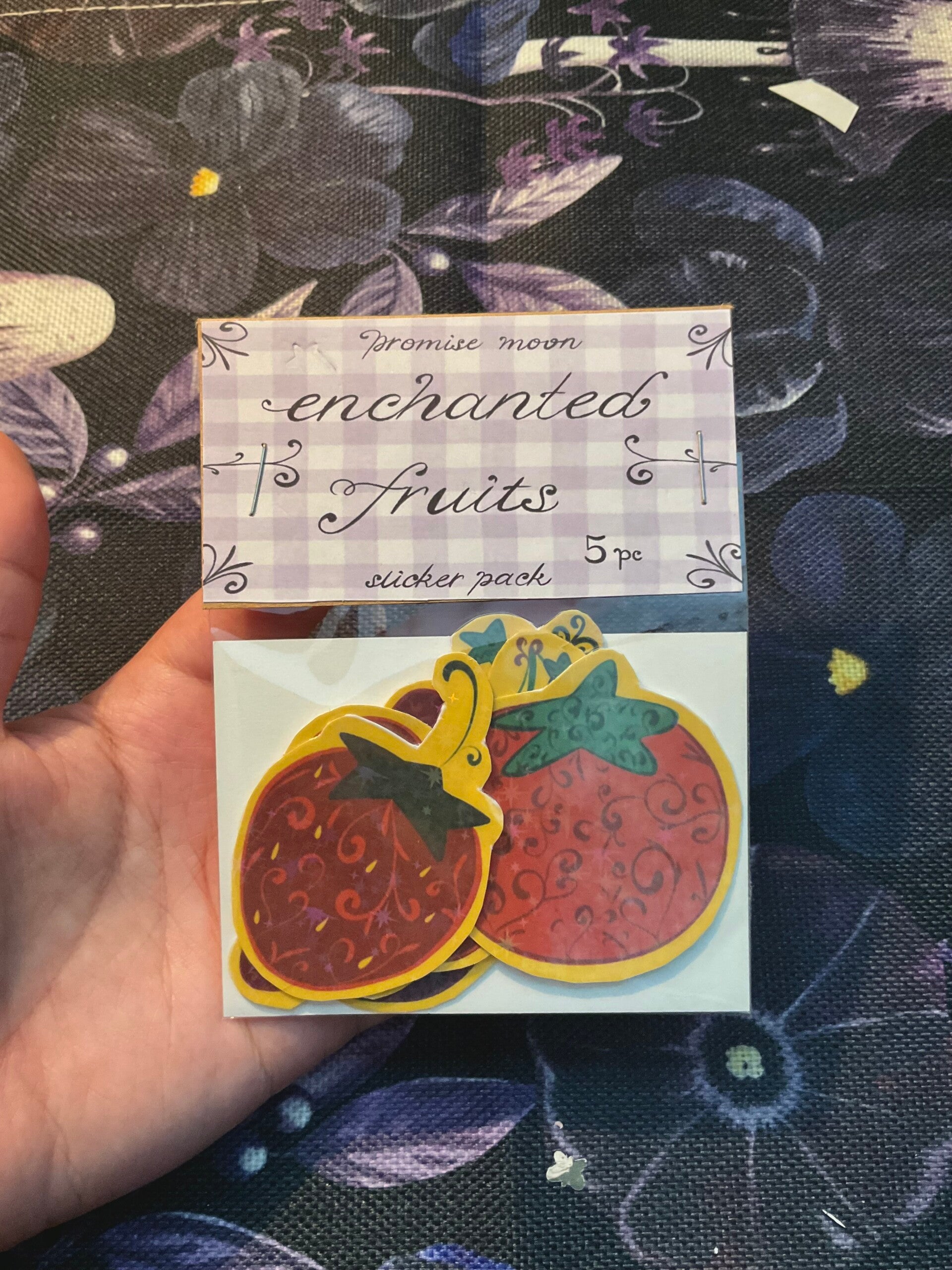 Enchanted Fruits sticker pack