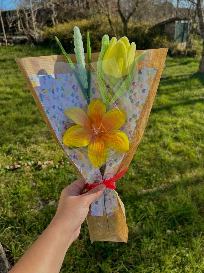 Bouquet Soleil – Tons Jaunes