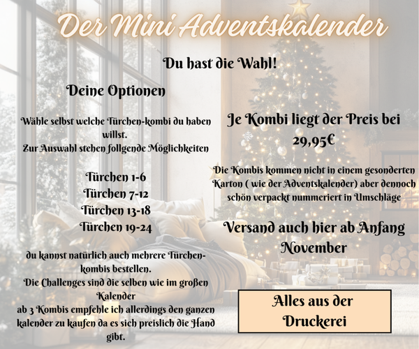 Der Mini Adventskalender