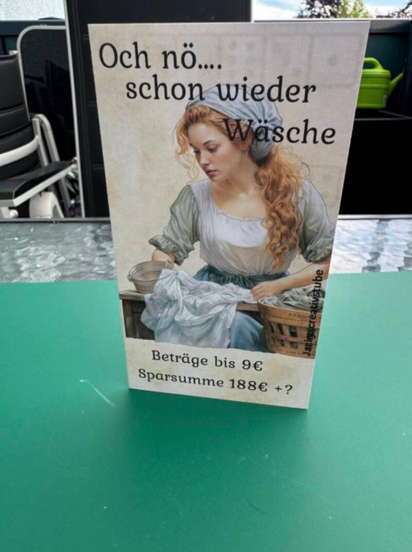 Och nö…schon wieder Wäsche