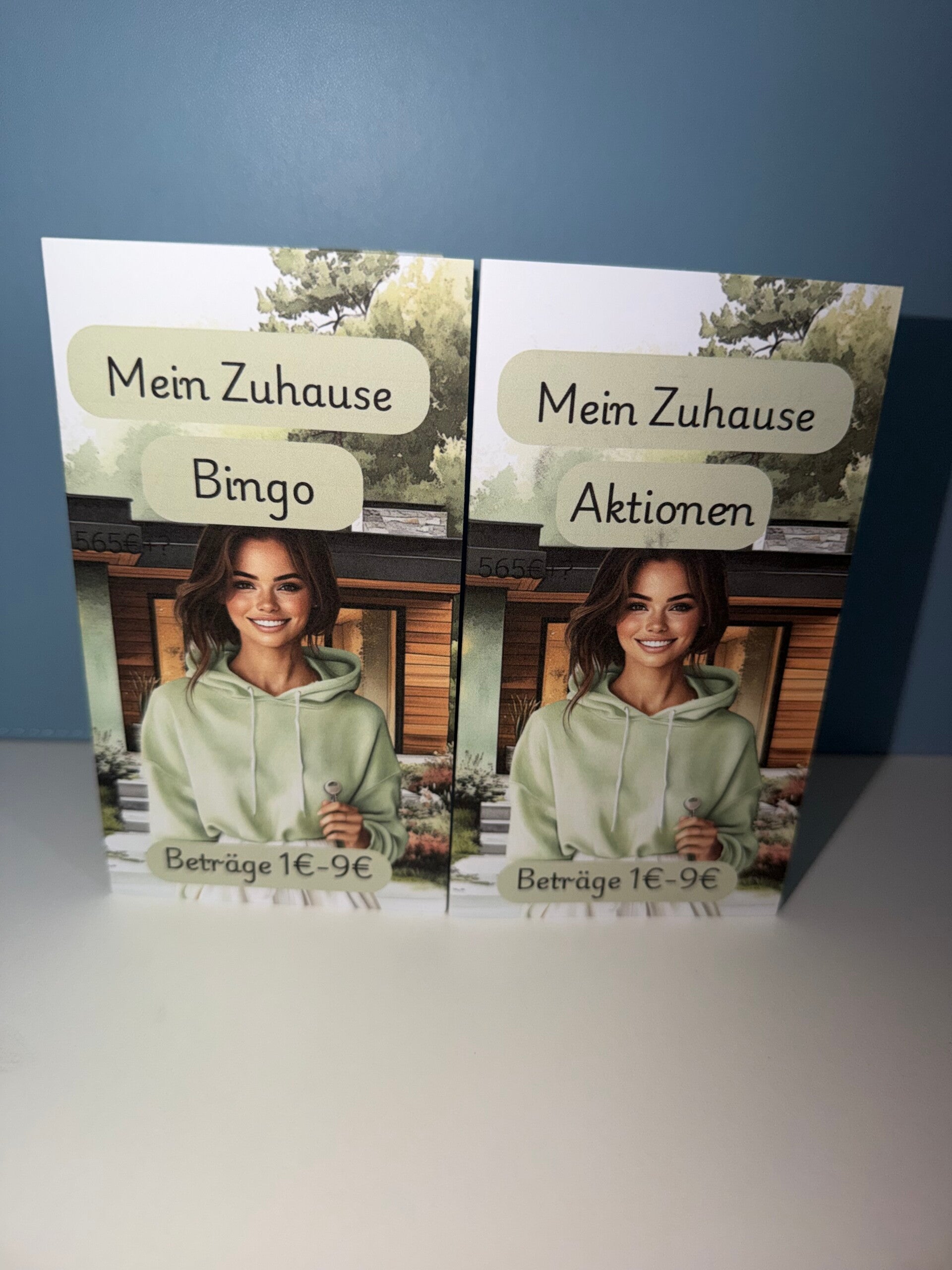 Mein Traumauto / Mein Zuhause Bingo