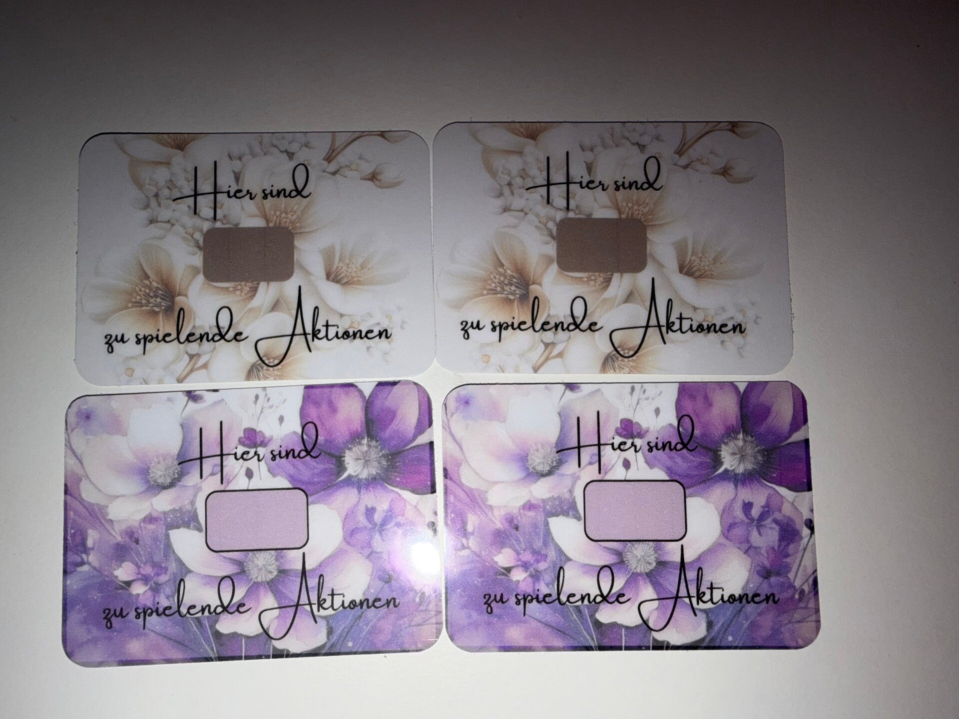 zu viel zu wenig, zu spielende Aktionen, hier gehts weiter am Kärtchen