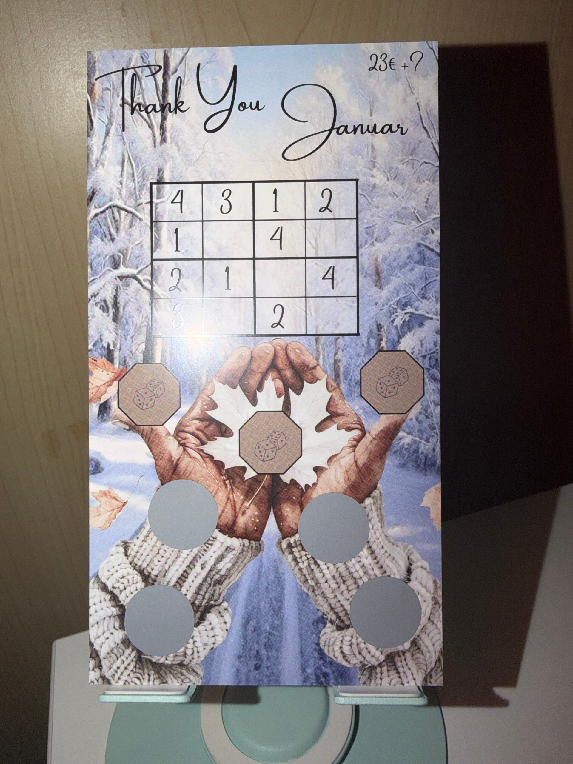 Thank you Januar 2026