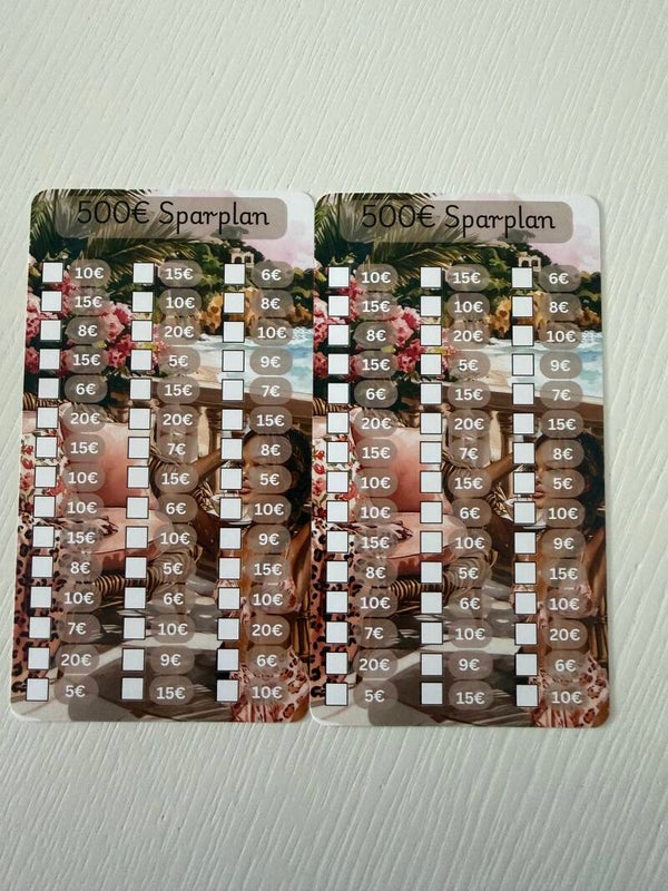 Adventskalender 500€ Sparplan