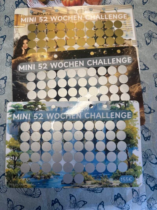 verschiedene mini 52 Wochen