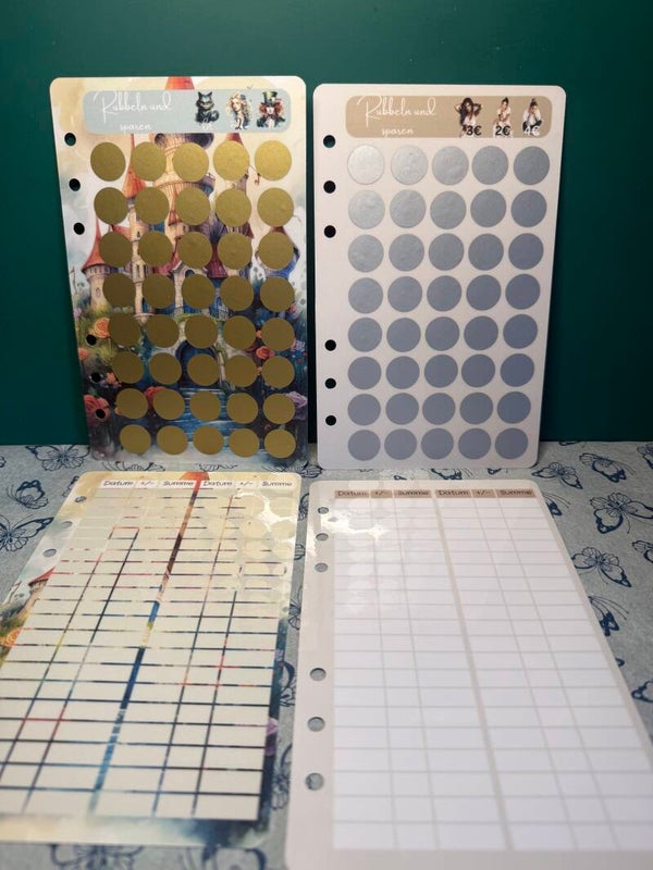 Neue Rubbeln und sparen