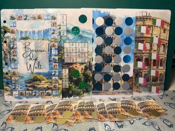 Sparspiel bereise die Welt