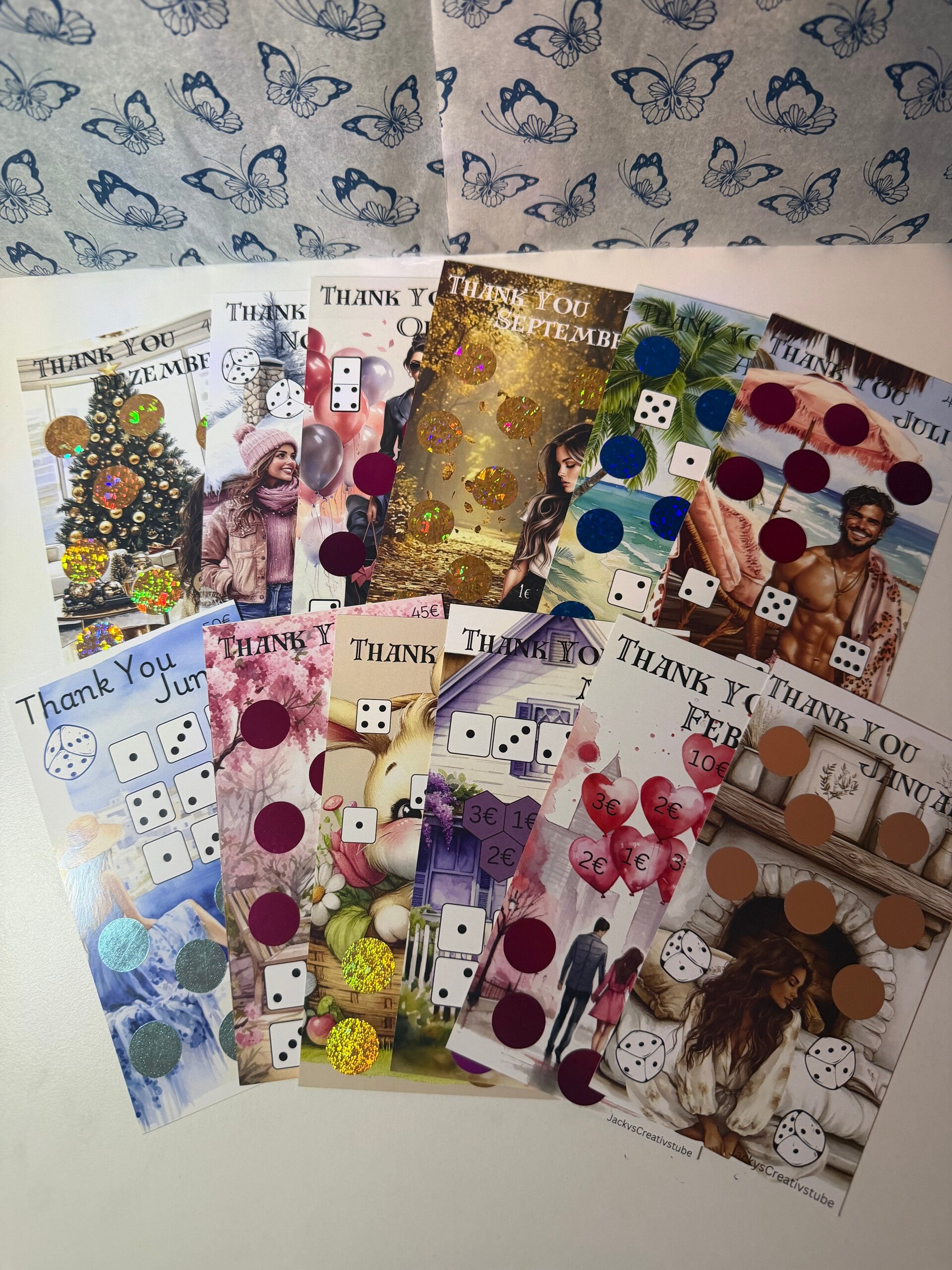 1 Jahr Thank You Challenges
