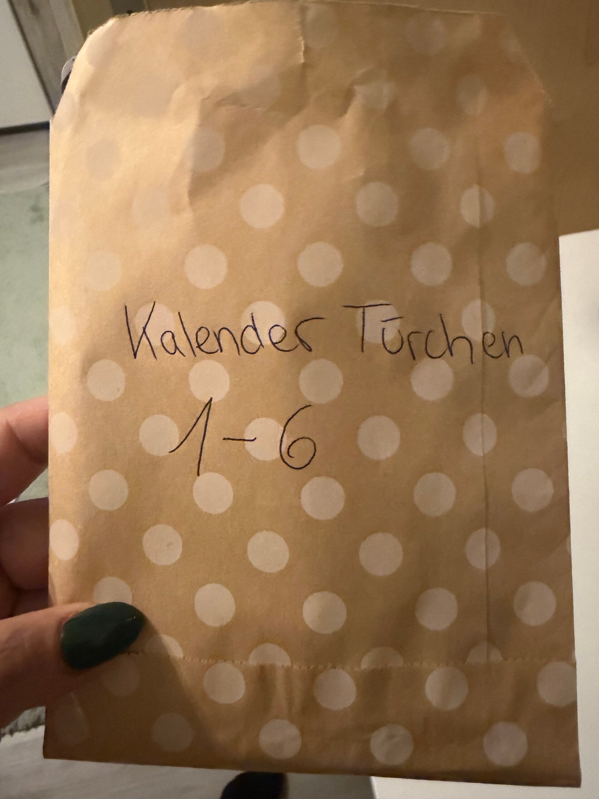 Adventskalender Türchen 1-6