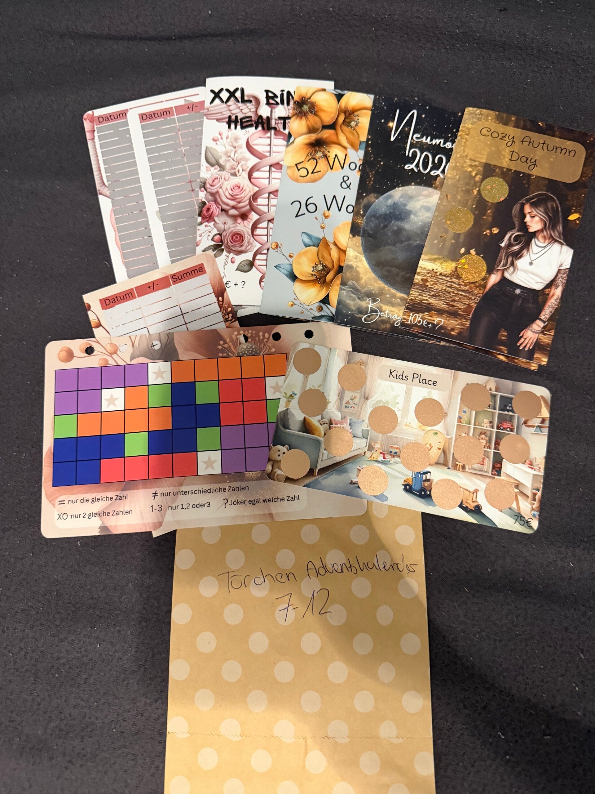 Adventskalender Türchen 7-12