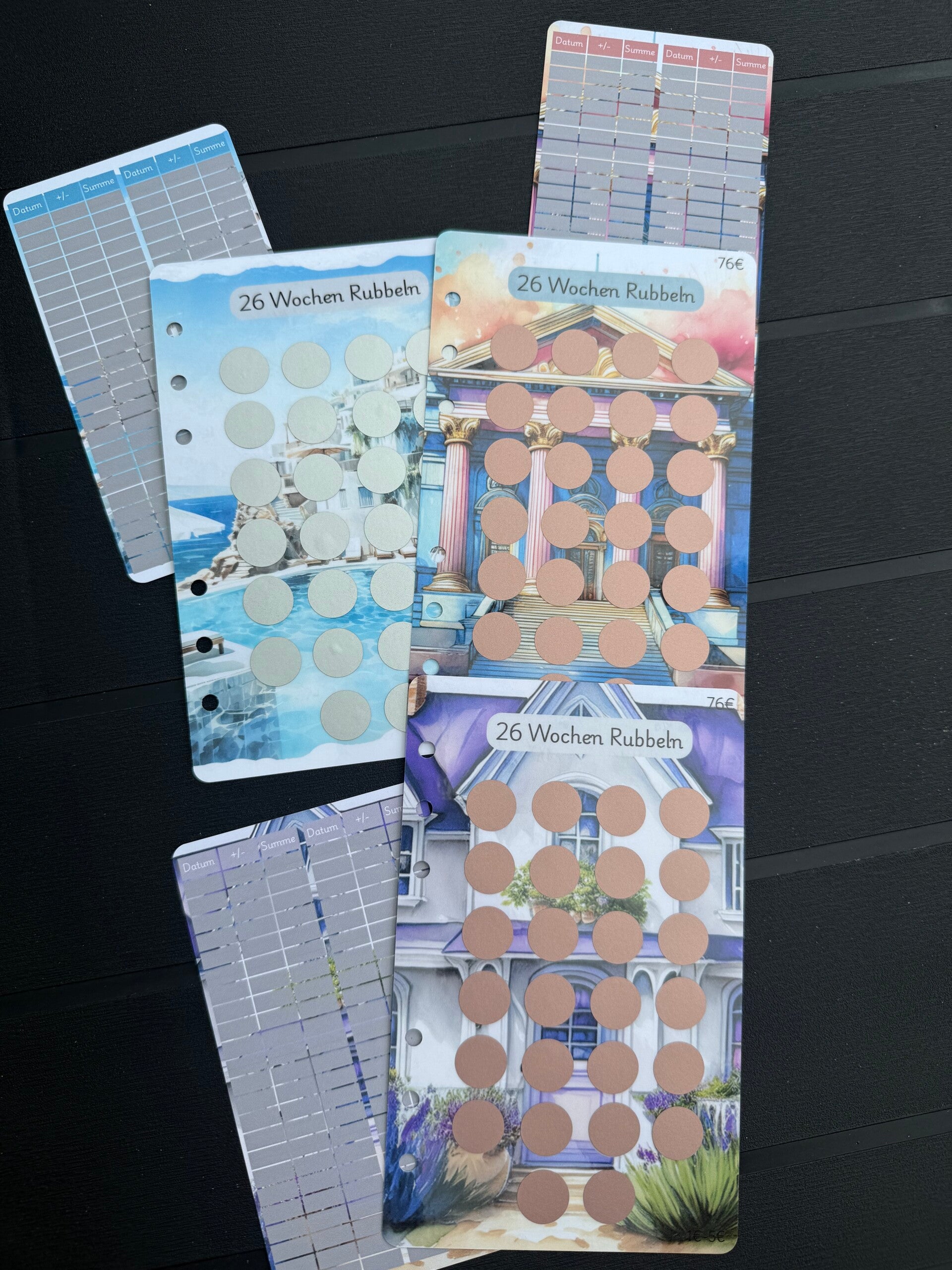 26 Wochen / 52 Wochen Rubbeln