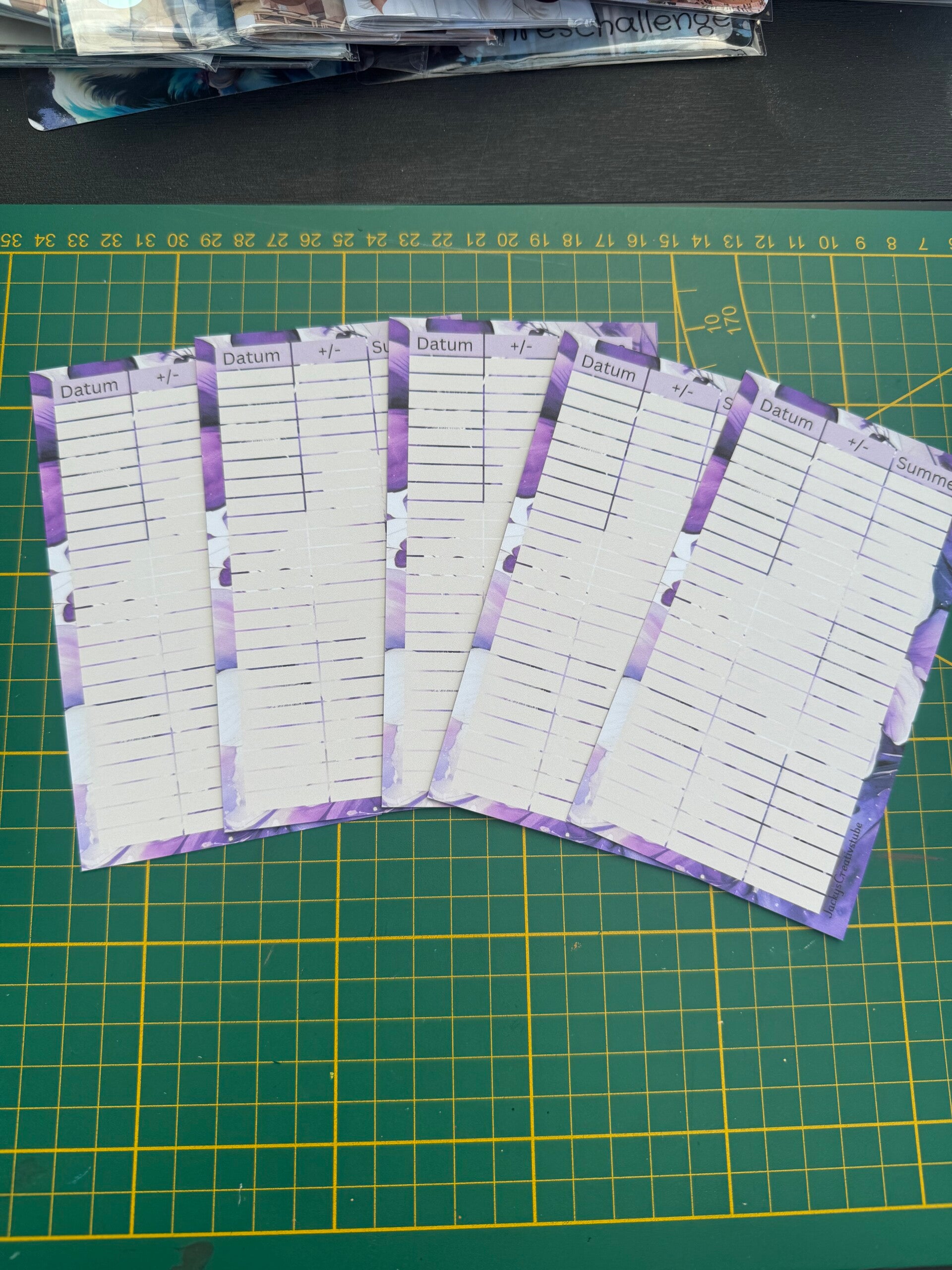 verschiedene A6 Tracker