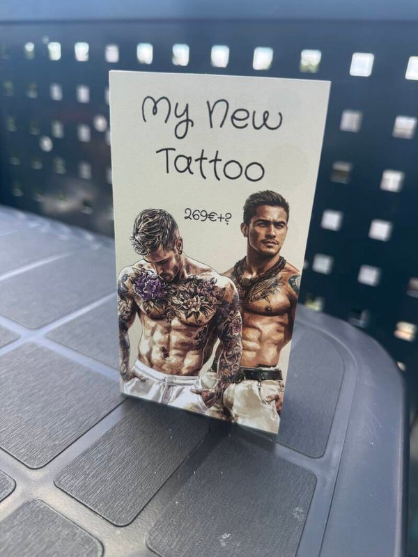 My New Tattoo Mens