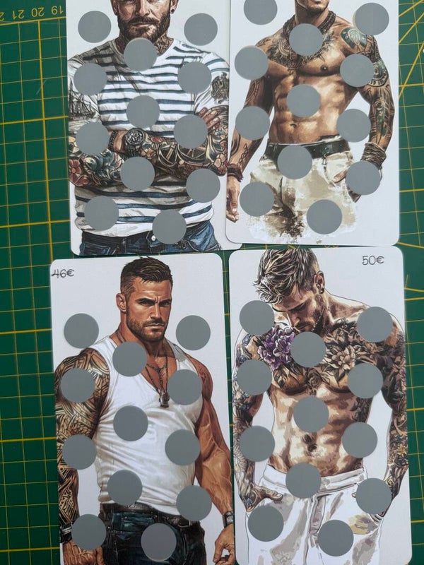 Sexy Männer Rubbelchallenges