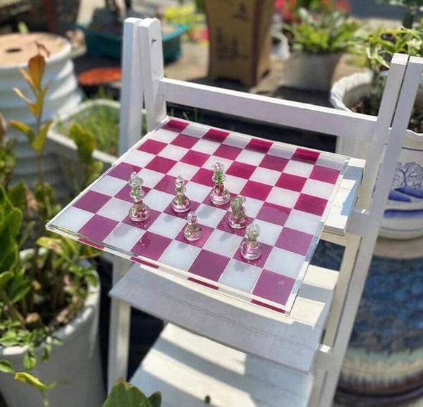 Resin Chess Board – Where Strategy Meets Style