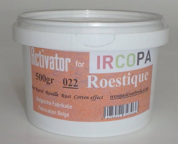022 Roestique Activator for IJzerpasta - Pâte de Fer - Iron Paste   500gr
