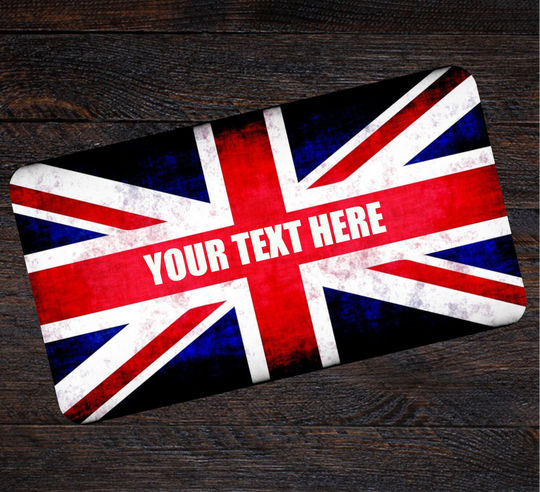 Personalised Union Jack Bar Runner