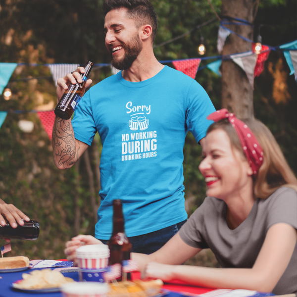 No Working During Drinking Hours T-Shirt
