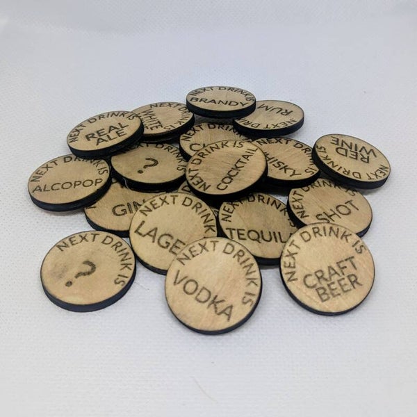 Next Drink Is Pub Crawl Tokens