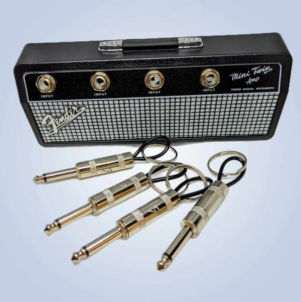 Retro Amp 4 Plug Key holder