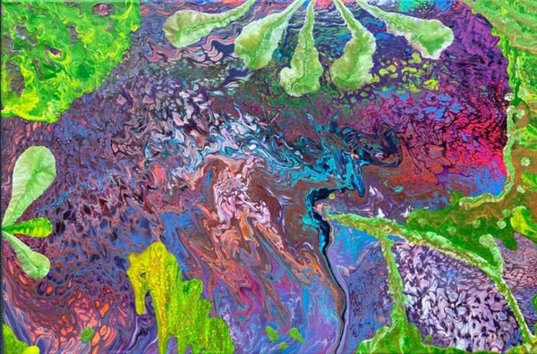 Future horse - Acryl - 40cm x 60cm