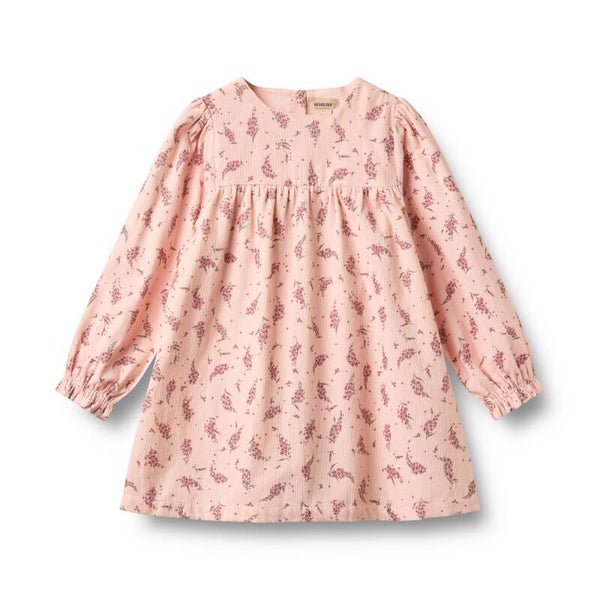 Wheat dress L/s Elvira  pink