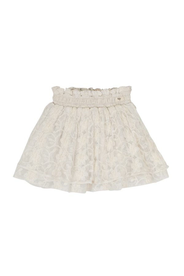 Baje Studio Kids Skirt Mira  White Coconut