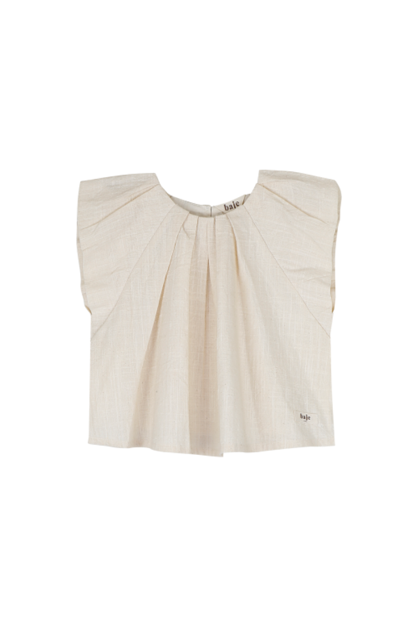 Baje Studio Kids Moire top Beige