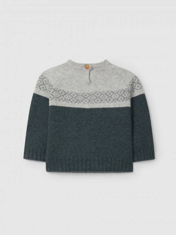 Snug Knitted Sweater grey