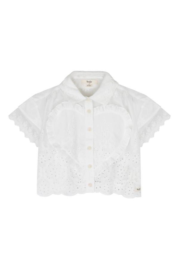 Baje Studio Kids Girls Top Louni  Off White