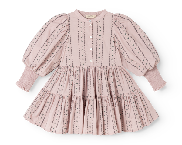 MarMar CopenahgenDela,light .Embridery,dresses and skirts ,kids Purple Bloom