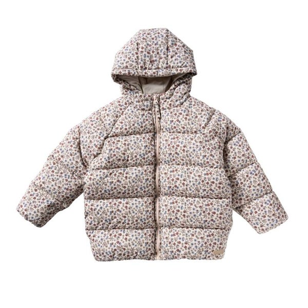 Your Whishes Fall Garden Puffer Coat Whisper Pink