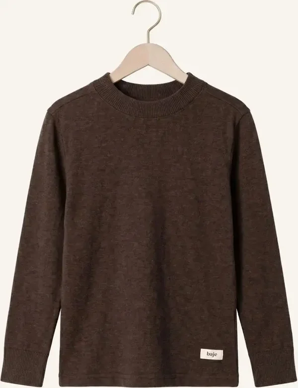 Baje Studio knitted Sweater Stoney Brown Choco