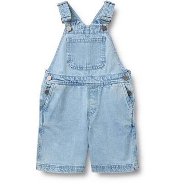 Wheat Overall Shorts Lykke Light Blue