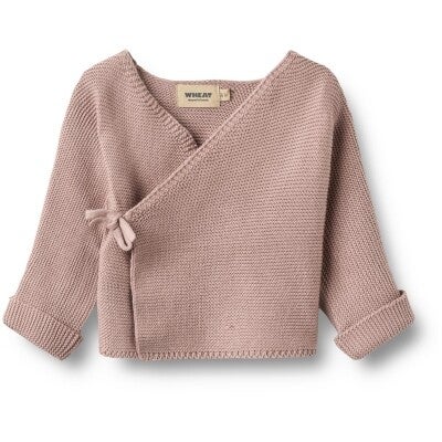 Wheat Knit Wraparound l/s Siva