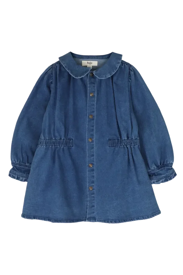 Baje Studio dress Belea Blue Denim
