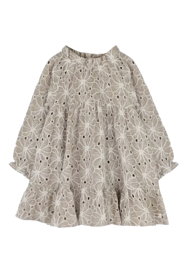 Baje Studio Chiara dress taupe light