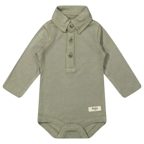 Baje Studio Romper body suit Davos Green Moss